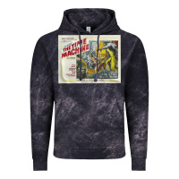Cloud Black The Time Machine, Time Travel, Retro Movie Poster, Cult Classic, Futur Vintage Hoodie - longCreatives