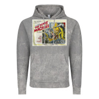 Cloud Rock The Time Machine, Time Travel, Retro Movie Poster, Cult Classic, Futur Vintage Hoodie - longCreatives
