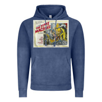 Vintage Denim The Time Machine, Time Travel, Retro Movie Poster, Cult Classic, Futur Vintage Hoodie - longCreatives