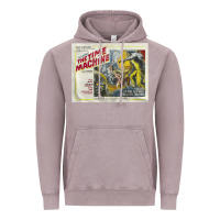 Vintage Zinc The Time Machine, Time Travel, Retro Movie Poster, Cult Classic, Futur Vintage Hoodie - longCreatives