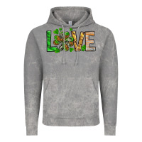 Cloud Rock St. Patrick's Love luck with clover Vintage Hoodie - HowdyJamesFarm