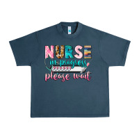 Midnight Navy Nurse in progres Urban Heavy Tee - CowGirlArtShop