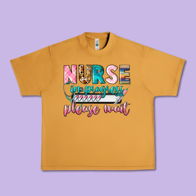 Nurse In Progres Urban Heavy Tee Designed By Cowgirlartshop