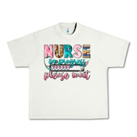 Pistachio Nurse in progres Urban Heavy Tee - CowGirlArtShop