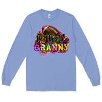 Colony Blue football granny Long Sleeve Tee - OliviaCreatesArt