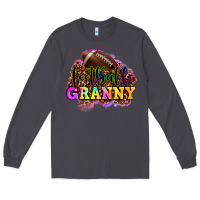 Smoke football granny Long Sleeve Tee - OliviaCreatesArt