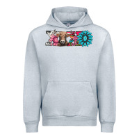 Heather Grey xoxo braunvieh cow Urban Hoodie - AdoDesignShop