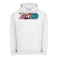 Pigment Lunar Rock xoxo braunvieh cow Urban Hoodie - AdoDesignShop