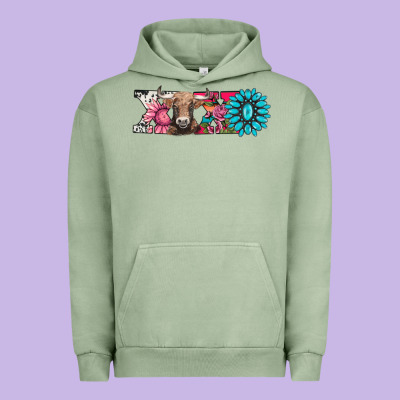 Xoxo Braunvieh Cow Urban Hoodie Designed By Adodesignshop
