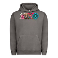 Pigment Tornado xoxo braunvieh cow Urban Hoodie - AdoDesignShop