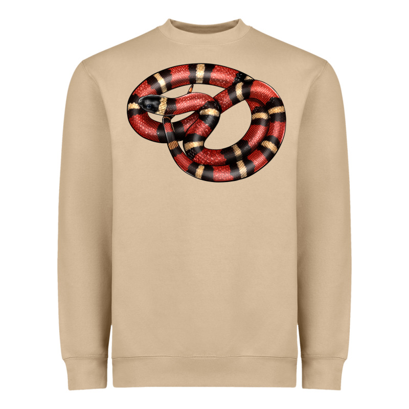 Milk Snake Heavyweight Sweatshirt by LillyAllenDesigns | Teevron