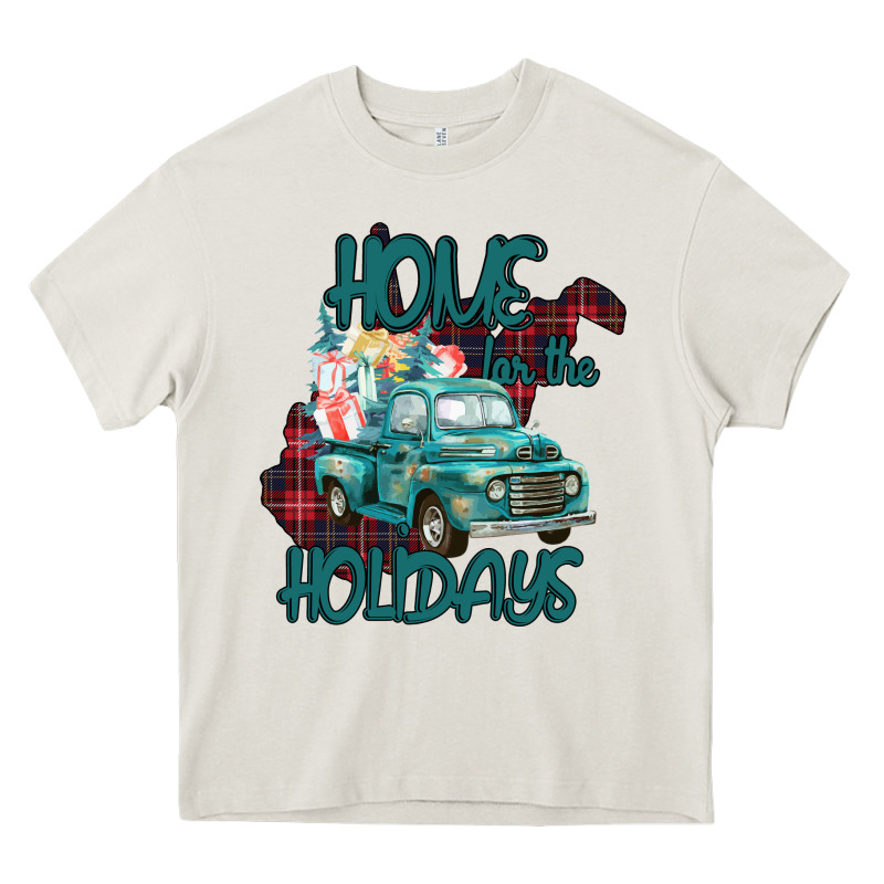 Christmas Home For The Holidays Heavy Core Tee by Bettercallsaul | Teevron