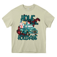 Mossy Christmas Home For The Holidays Heavy Core Tee - Bettercallsaul