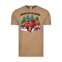 Vintage Coffee hanging with my gnomies Vintage Tee - CowGirlArtShop