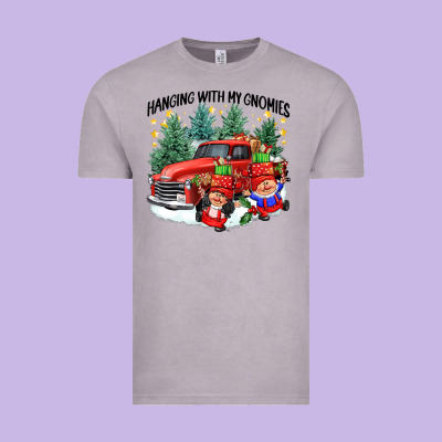 Hanging With My Gnomies Vintage Tee Designed By Cowgirlartshop