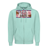 Seafoam red white boujee Zipper Hoodie - Artiststas