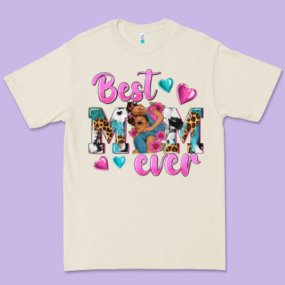 Best Mom Ever Afro Woman Premium Tee Designed By Texasbilliewilder
