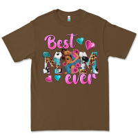 Cacao Best Mom Ever Afro Woman Premium Tee - texasbilliewilder