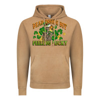 Vintage Camel Dead inside but feeling lucky St. Patrick's Day Vintage Hoodie - CowGirlArtShop
