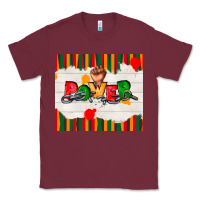 Burgundy juneteenth black power Classic Tee - TumblerDesignByShophia