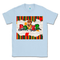 Dusty Blue juneteenth black power Classic Tee - TumblerDesignByShophia
