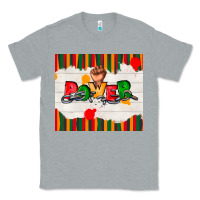 Heather Grey juneteenth black power Classic Tee - TumblerDesignByShophia