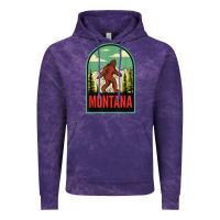 Cloud Purple montana vintage bigfoot travel Vintage Hoodie - longCreatives