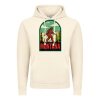 Vintage Artic montana vintage bigfoot travel Vintage Hoodie - longCreatives