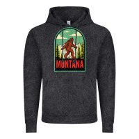 Vintage Black montana vintage bigfoot travel Vintage Hoodie - longCreatives