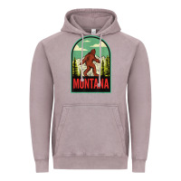 Vintage Zinc montana vintage bigfoot travel Vintage Hoodie - longCreatives