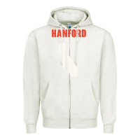 Oatmeal Heather hanford california usa state america travel californian Zipper Hoodie - longCreatives