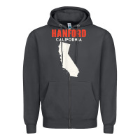 Smoke hanford california usa state america travel californian Zipper Hoodie - longCreatives