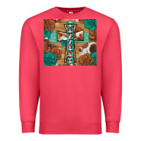 Cardinal blessed cross Premium Sweatshirt - BarkalooDesign