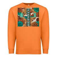 Carrot blessed cross Premium Sweatshirt - BarkalooDesign