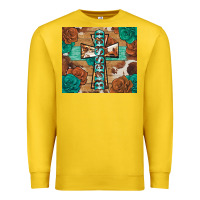 Lemon blessed cross Premium Sweatshirt - BarkalooDesign