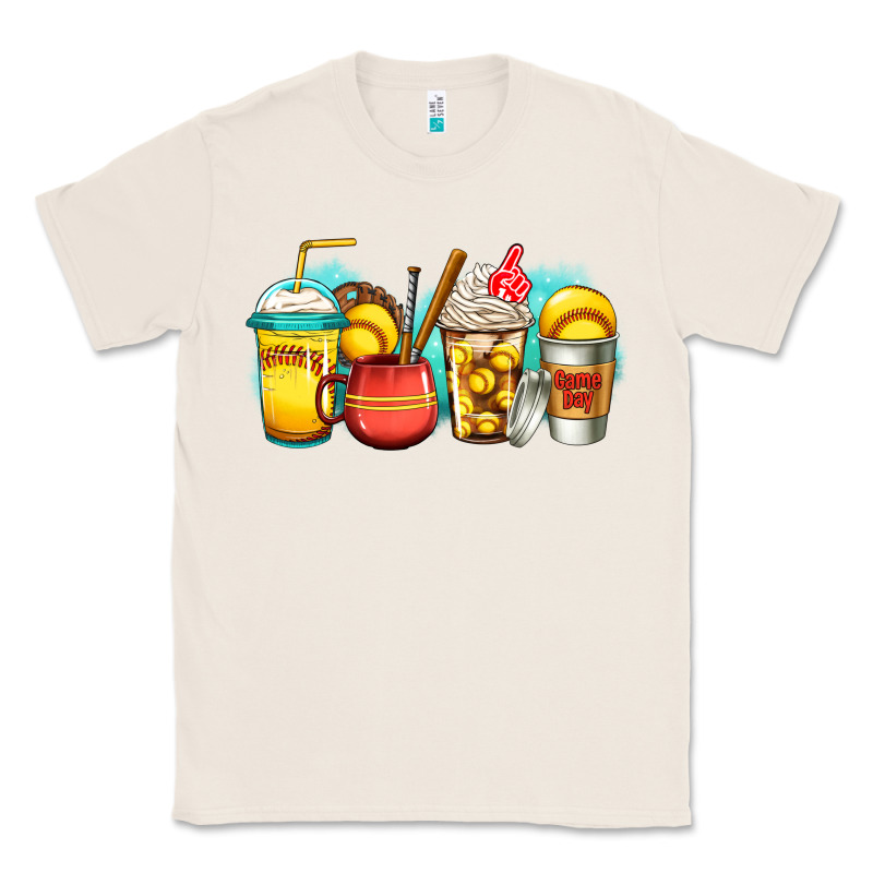 Softball Coffee Classic Tee by Jasminsmagicworld | Teevron
