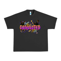 Pigment Black just graduated 2024 Urban Heavy Tee - CowGirlArtShop