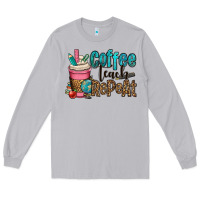 Moon Dust coffee teach repeat Long Sleeve Tee - OliviaCreatesArt