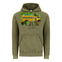 Vintage Olive Loads of luck School bus Vintage Hoodie - CowGirlArtShop