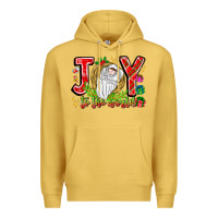 Antique Gold joy to the world Premium Hoodie - CowhideDigitalArt
