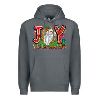 Rock joy to the world Premium Hoodie - CowhideDigitalArt