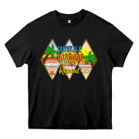 Black sunrise sunburn sunset repeat Heavy Core Tee - JahusDesignShop