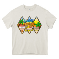 Cream sunrise sunburn sunset repeat Heavy Core Tee - JahusDesignShop