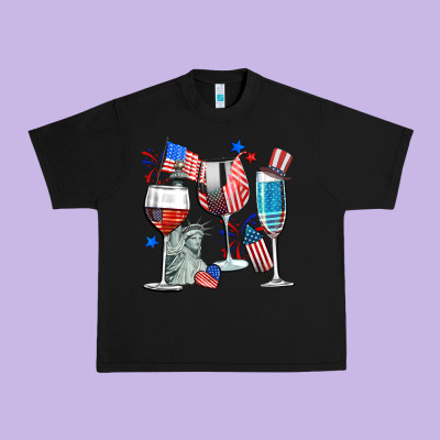 American Wine Urban Heavy Tee Designed By Cowgirlartshop