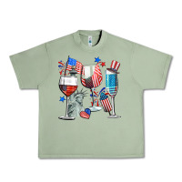 Oil Green american wine Urban Heavy Tee - CowGirlArtShop
