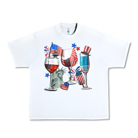 White american wine Urban Heavy Tee - CowGirlArtShop