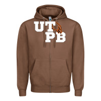 Chestnut UTPB Permian Basin Student Zipper Hoodie - longCreatives