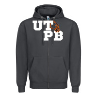 Smoke UTPB Permian Basin Student Zipper Hoodie - longCreatives