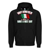 Black Vaffanculo Have A Nice Day  Funny Italian Zipper Hoodie - longCreatives