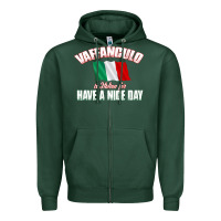 Sports Green Vaffanculo Have A Nice Day  Funny Italian Zipper Hoodie - longCreatives